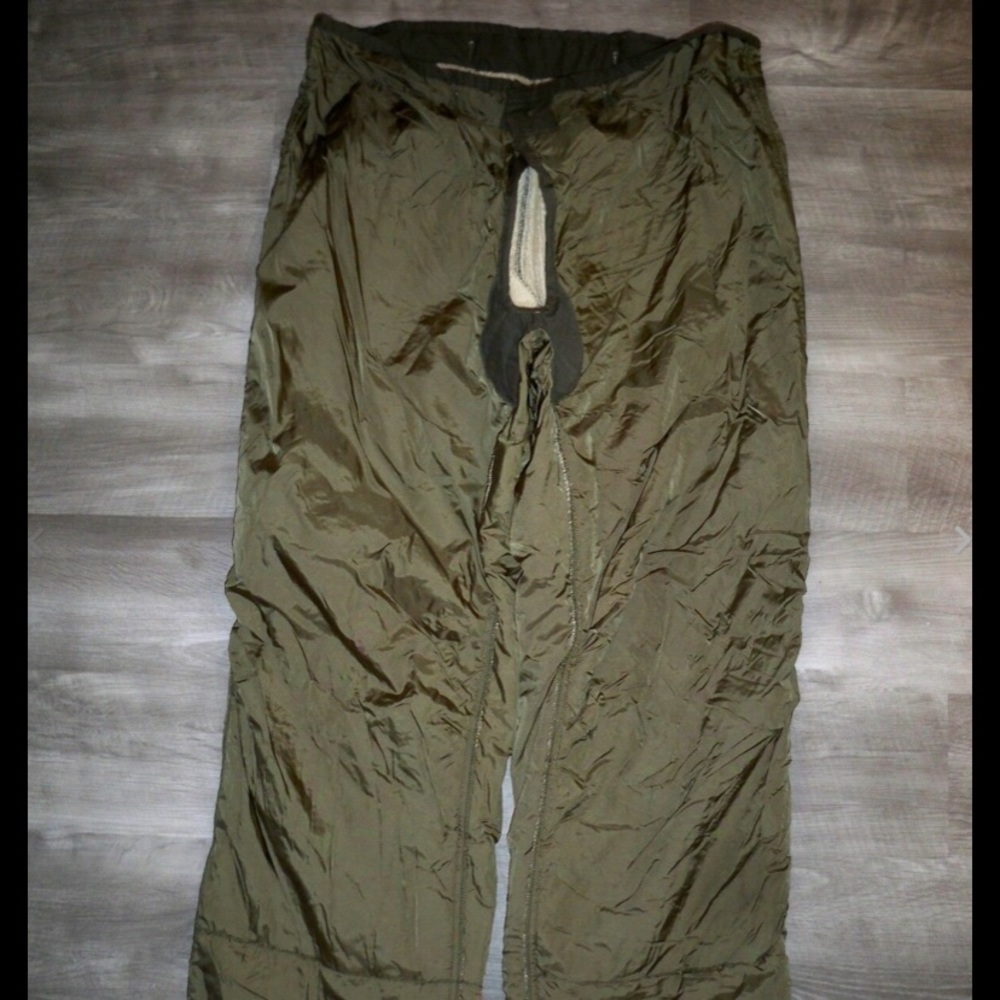 Vtg Vietnam War M1951 Mohair Field Liner US Army Field Pants Trouser Long Medium